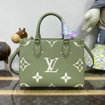 ルイヴィトン LOUISVUITTON 057-M46647 2023年最新入荷 オンザゴー PM ハンドバッグ トートバッグ ママバッグ ショッピングバッグ ウィメンズかばん