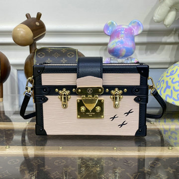 ルイヴィトン LOUISVUITTON 2023年最新入荷 プティット マル トランクバッグ 斜め掛け ショルダーバッグ クロスボディバッグ