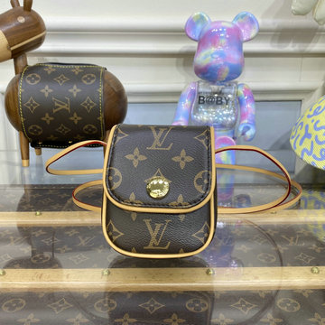 ルイヴィトン LOUISVUITTON 057-M60018LY 2023年最新入荷 リップスティックかばん 斜め掛け ショルダーバッグ クロスボディバッグ レディースかばん