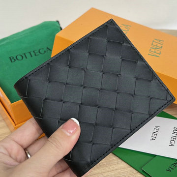 商品名称：ボッテガヴェネタ BOTTEGAVENETA aj-BOV605721PKG  2023年最新入荷 イントレチャート 二つ折り短財布 ショートウォレット カード入れ 札入れ
