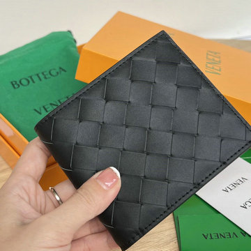 商品名称：ボッテガヴェネタ BOTTEGAVENETA aj-BOV605721PKL  2023年最新入荷 イントレチャート 二つ折り短財布 ショートウォレット カード入れ 札入れ