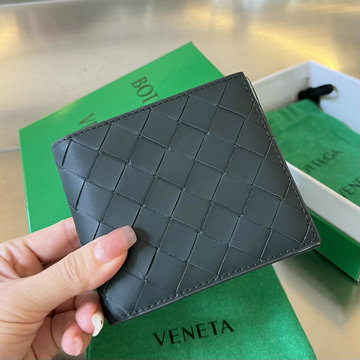 商品名称：ボッテガヴェネタ BOTTEGAVENETA aj-BOV605721PKQ  2023年最新入荷 イントレチャート 二つ折り短財布 ショートウォレット カード入れ 札入れ