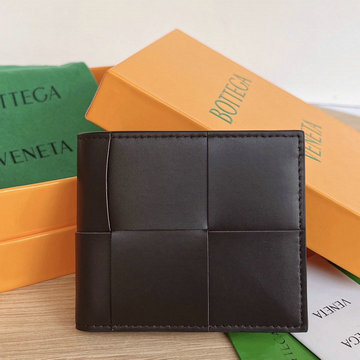 ボッテガヴェネタ BOTTEGAVENETA aj-BOV649603SK 2023年最新入荷 カセット 二つ折りウォレット 二つ折り短財布 ショートウォレット カード入れ レザー