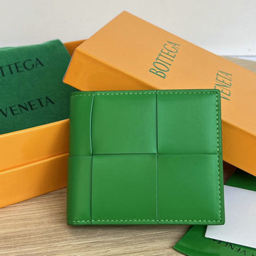 商品名称：ボッテガヴェネタ BOTTEGAVENETA aj-BOV649603ZG 2023年最新入荷 カセット 二つ折りウォレット 二つ折り短財布 ショートウォレット カード入れ レザー