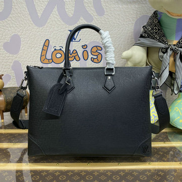 ルイヴィトン LOUISVUITTON 057-M30978 2023年最新入荷 スリム ブリーフケース NV トートバッグ ハンドバッグ ショルダーバッグ ビジネスバッグ メンズかばん