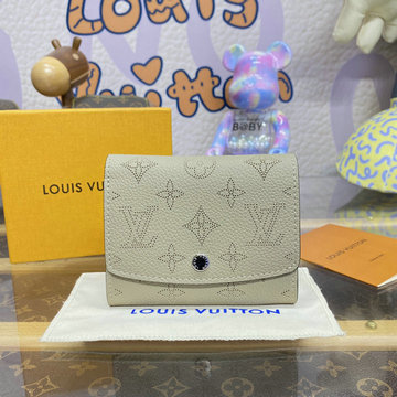 ルイヴィトン LOUISVUITTON 057-M62542 2023年最新入荷 ポルトフォイユ イリス コンパクト フラップカードケース 短財布 小銭入れ コインケース