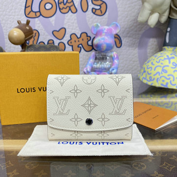 ルイヴィトン LOUISVUITTON 057-M62543  2023年最新入荷 ポルトフォイユ イリス コンパクト フラップカードケース 短財布 小銭入れ コインケース