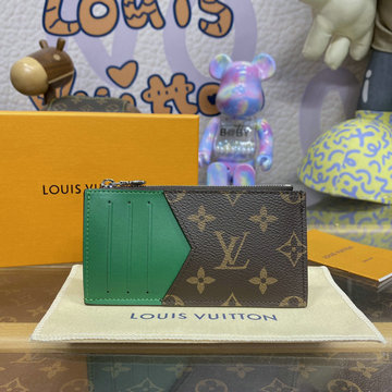 ルイヴィトン LOUISVUITTON 057-M64038G 2023年最新入荷 コインカード フォルダー コインケース カードケース 小銭入れ