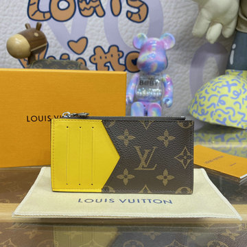 商品名称：ルイヴィトン LOUISVUITTON 057-M64038Y 2023年最新入荷 コインカード フォルダー コインケース カードケース 小銭入れ