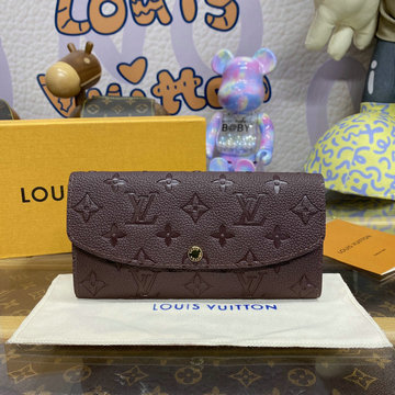 ルイヴィトン LOUISVUITTON 057-M82451 2023年最新入荷 ポルトフォイユ エミリー 二つ折り長財布 フラップ ロングウォレット 小銭入れ カード入れ