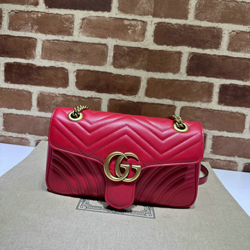 商品名称：グッチ GUCCI 057-GG443497MH 2023年最新作 GGマーモント 斜め掛け ョルダーバッグ フラップバッグ クロスボディバッグ
