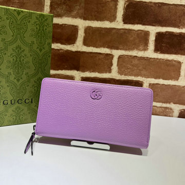 グッチ GUCCI 057-GG456117QZ 2023年最新入荷 GGマーモント ジップアラウンドウォレット ファスナー長財布 ロングウォレット 札入れ 小銭入れ カーフレザー