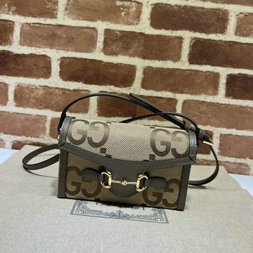 グッチ GUCCI 057-GG699296BXK 2023年最新入荷 ホースビット 1955 ミニバッグ 斜め掛け ショルダーバッグ クロスボディバッグ レディースかばん キャンパス
