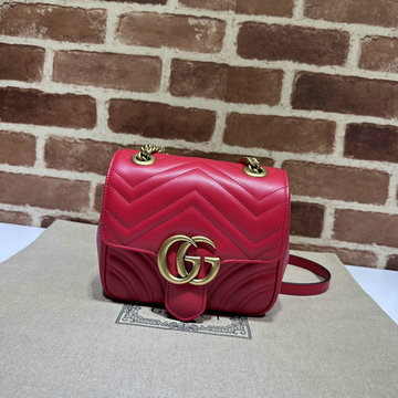 グッチ GUCCI 057-GG739682MH 2023年最新入荷 GG マーモント ミニバッグ チェーンポーチ 斜め掛け ショルダーバッグ クロスボディバッグ レディースかばん