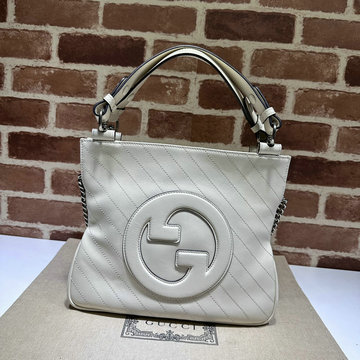 商品名称：グッチ GUCCI 057-GG751518BBS 2023年最新入荷 ブロンディ スモール トートバッグ トップハンドルバッグ ハンドバッグ チェーン付き ショルダーバッグ