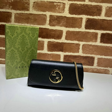 商品名称：グッチ GUCCI 057-GG725215PBK 2023年最新入荷 ブロンディ チェーン コンチネンタルウォレット 斜め掛け ショルダーバッグ クロスボディバッグ