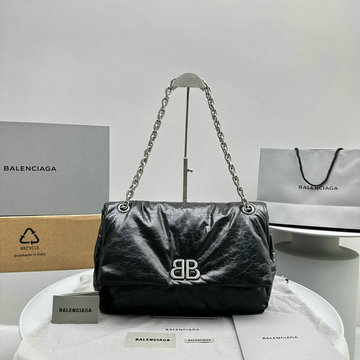 商品名称：バレンシアガ BALENCIAGA 99-BA92800SYBK　2023年最新入荷 MONACO スモールチェーンバッグ ウィメンズバッグ ショルダーバッグ クロスボディバッグ