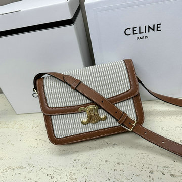 セリーヌ CELINE 99-CE187366BTB 2023年最新入荷 ブザス 16 セーズ サテンド 斜め掛け ショルダーバッグ クロスボディバッグ レディースかばん