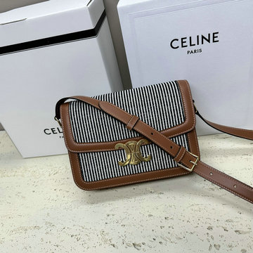 セリーヌ CELINE 99-CE187366BTLS 2023年最新入荷 ブザス 16 セーズ サテンド 斜め掛け ショルダーバッグ クロスボディバッグ レディースかばん