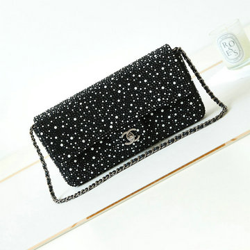 シャネル CHANEL 99-CH4372BK  2023年最新入荷 フラップバッグ チェーンポーチ 斜め掛け ショルダーバッグ クロスボディバッグ レディースかばん