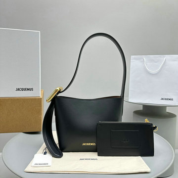 ジャックムー Jacquemus 99-JQ2041XBK  2023年最新入荷 バゲットバッグ ホーボーバッグ 肩掛け ショルダーバッグ レディースかばん トートバッグ