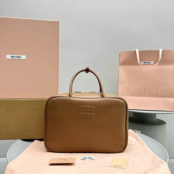 ミュウミュウ MIUMIU 99-MM5BB117TH 2023最新入荷 トップハンドルバッグ トートバッグ ハンドバッグ ボーリングバッグ