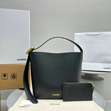 ジャックムー Jacquemus 99-JQ2041DBK 2023年最新入荷 バゲットバッグ ホーボーバッグ 肩掛け ショルダーバッグ レディースかばん トートバッグ