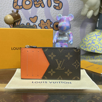 ルイヴィトン LOUISVUITTON 057-M64038C 2023年最新入荷 コインカード フォルダー コインケース カードケース 小銭入れ