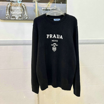 商品名称：プラダ PRADA MS-MYPD23002 2023年秋冬最新入荷 プルオーバー セーター ロングスリーブ セーター クルーネック ウールニット カジュアル トップス 長袖 男女兼用