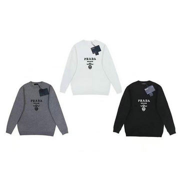 商品名称：プラダ PRADA JS-MYPD23005 2023年秋冬最新入荷 プルオーバー セーター ロングスリーブ セーター クルーネック ウールニット カジュアル トップス 長袖 男女兼用
