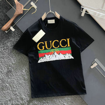 グッチ GUCCI MS-TDGG23053 2023年秋冬最新入荷 Tシャツ 半袖 ショートスリーブ スウェットシャツ 短袖 トップス レジャーシャツ