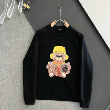 商品名称：フェンディ FENDI MS-WYFD23002 2023年秋冬最新入荷 スウェットシャツ ロングスリーブ トップス 長袖 クルーネック カジュアル シャツ 男女兼用