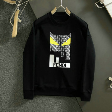 商品名称：フェンディ FENDI MS-WYFD23004 2023年秋冬最新入荷 スウェットシャツ ロングスリーブ トップス 長袖 クルーネック カジュアル シャツ 男女兼用