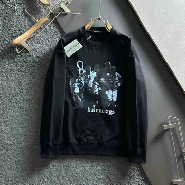 商品名称：バレンシアガ BALENCIAGA MS-WYBA23024 2023年秋冬最新入荷 スウェットシャツ ロングスリーブ トップス 長袖 クルーネック カジュアル シャツ 男女兼用