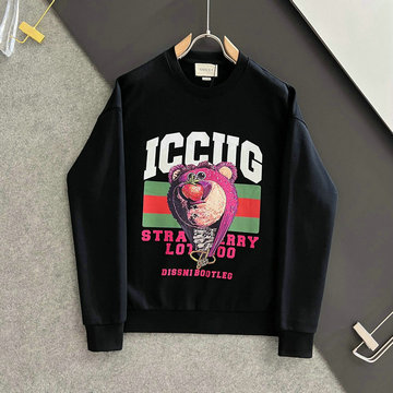 商品名称：グッチ GUCCI MS-WYGG23034 2023年秋冬最新入荷 スウェットシャツ ロングスリーブ トップス 長袖 クルーネック カジュアル シャツ 男女兼用