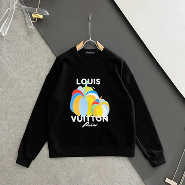 商品名称：ルイヴィトン LOUISVUITTON MS-WYLV23028 2023年秋冬最新入荷 スウェットシャツ ロングスリーブ トップス 長袖 クルーネック カジュアル シャツ 男女兼用