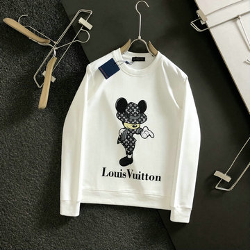 ルイヴィトン LOUISVUITTON MS-WYLV23044 2023年秋冬最新入荷 スウェットシャツ ロングスリーブ トップス 長袖 クルーネック カジュアル シャツ 男女兼用