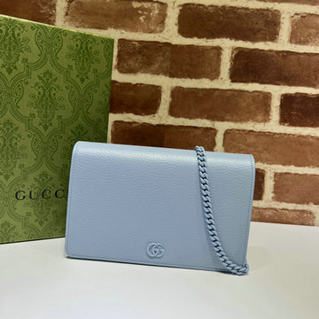商品名称：グッチ GUCCI 057-GG497985QL 2023年最新入荷 プチ マーモント チェーンウォレット 斜め掛け ショルダーバッグ クロスボディバッグ レディースかばん