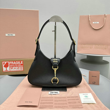 ミュウミュウ MIUMIU 99-MM5598BK 2023最新入荷 Madras ホーボーバッグ トートバッグ ハンドバッグ 肩掛け ショルダーバッグ レディースかばん