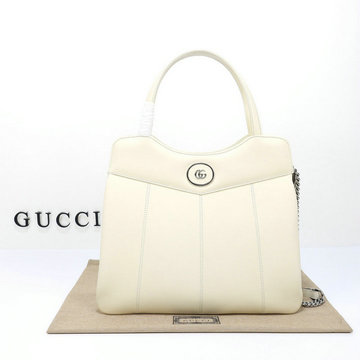商品細詳を見る:グッチ GUCCI 057-GG745911PBS 2023年最新入荷 トートバッグ トップハンドルバッグ ハンドバッグ チェーン 斜め掛け ショルダーバッグ