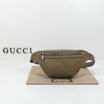 商品名称：グッチ GUCCI 057-GG658582KQ 2023年最新入荷 GGエンボス ベルトバッグ ウェストバッグ バストバッグ クロスボディバッグ カーフレザー