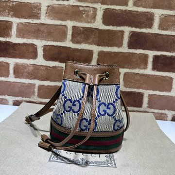 商品名称：グッチ GUCCI 057-GG550620BKL 2023年最新入荷 オフィディア GG ミニ バケットバッグ 斜め掛け ショルダーバッグ ドローストリングバッグ