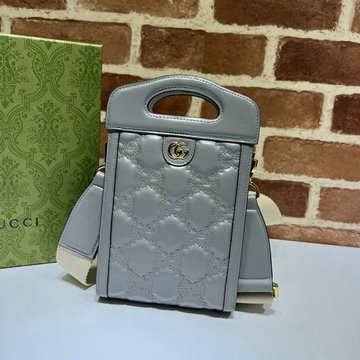 グッチ GUCCI 057-GG723776PQL 2023年最新入荷 GGマトラッセ ミニ トップハンドルバッグ 2way 斜め掛け ショルダーバッグ クロスボディバッグ