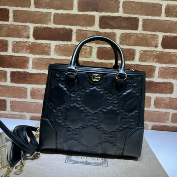 商品名称：グッチ GUCCI 057-GG728236PBK 2023年最新入荷 GGキルティング トートバッグ トップハンドルバッグ 2way 斜め掛け ショルダーバッグ