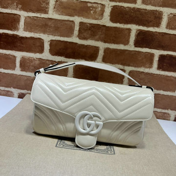商品名称：グッチ GUCCI 057-GG734814PBS 2023年最新入荷 GGマーモント フラップバッグ チェーンポーチ 斜め掛け ショルダーバッグ クロスボディバッグ レディースかばん
