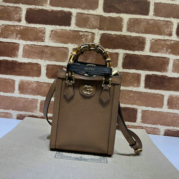商品名称：グッチ GUCCI 057-GG739079KF 2023年最新入荷 ダイアナ ミニ トートバッグ トップハンドルバッグ 2way 斜め掛け ショルダーバッグ クロスボディバッグ