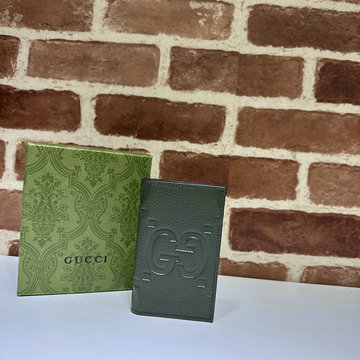 グッチ GUCCI 057-GG739478HS  2023年最新入荷 ジャンボGG カードケース 二つ折り短財布 ショートウォレット カード入れ
