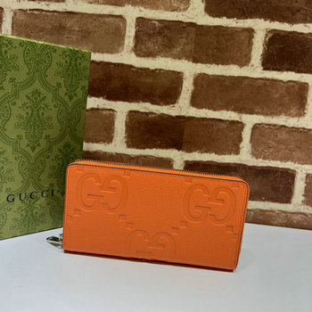 グッチ GUCCI 057-GG739484CS 2023年最新入荷 ジャンボGG ラウンドウォレット ファスナー長財布 ロングウォレット カード入れ 札入れ