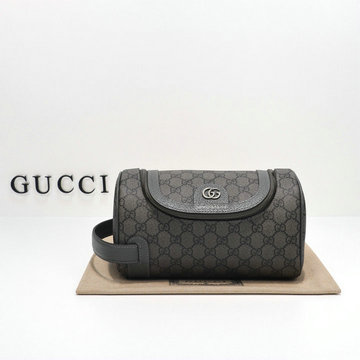 グッチ GUCCI 057-GG739670BBK 2023年最新入荷 オフィディア GGスプリーム ポーチ コスメティックケース 手持ちかばん 洗面具収納 ファスナー開閉式