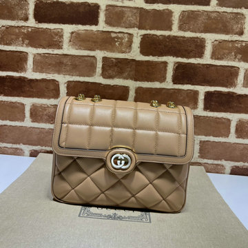 商品名称：グッチ GUCCI 057-GG740834PXS 2023年最新入荷 キルティング 斜め掛け ショルダーバッグ クロスボディバッグ フラップバッグ レディースかばん